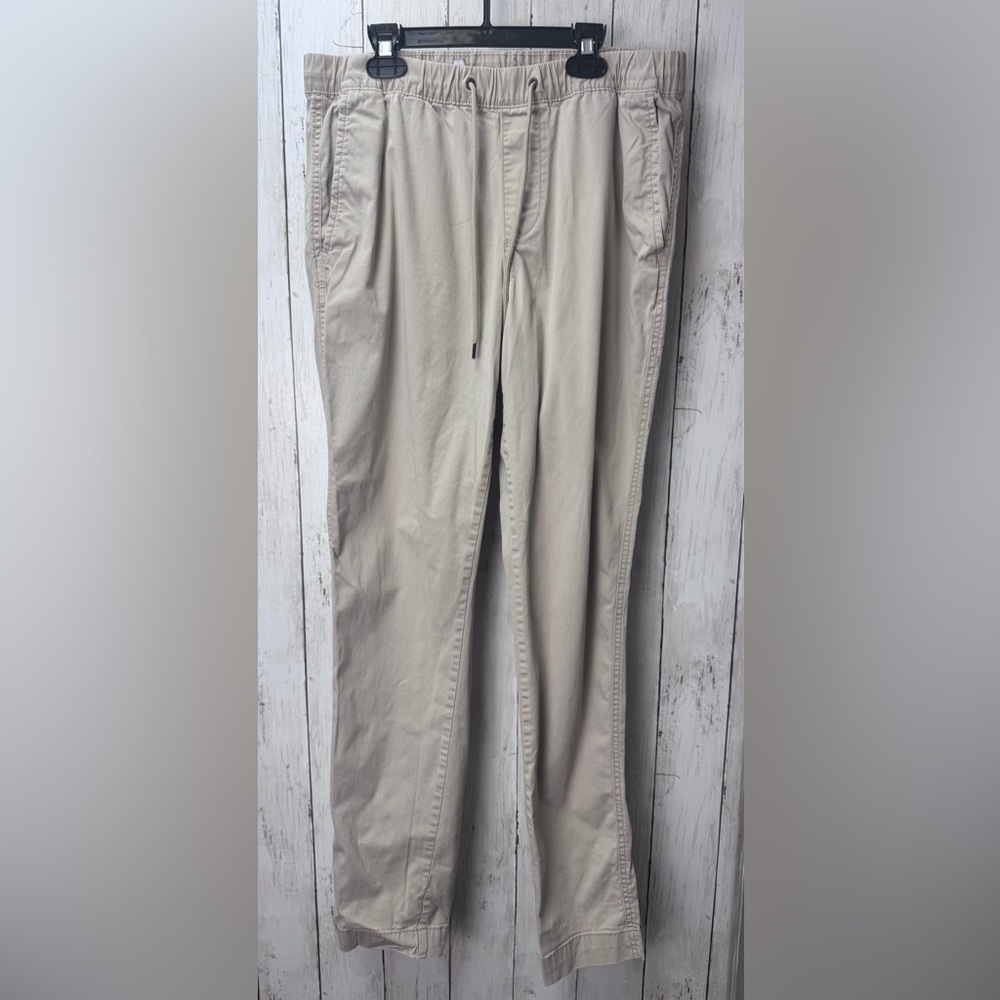 Old Navy Men's Casual Tan Pants joggers size Medium drawstring